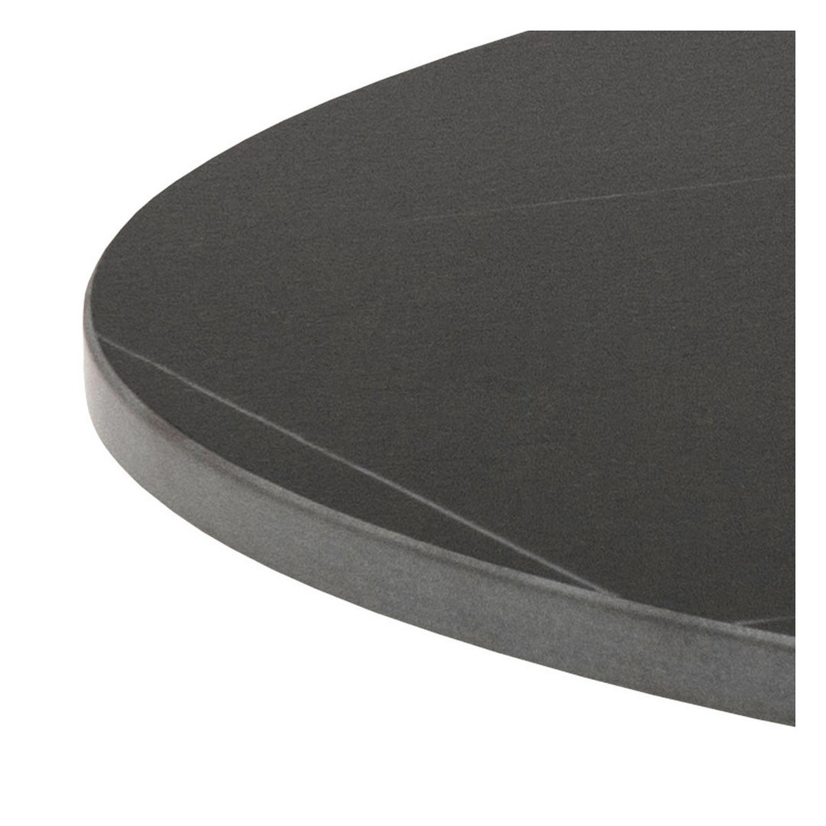 COUCHTISCH, Malta, Mattschwarz, Metall / Keramik, 60 x 60 x 45 cm - Schwarz, Metall (60/60/45cm) - ebuy24