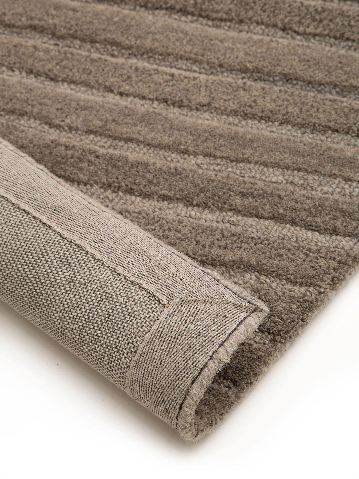 WOLLTEPPICH Yanis Beige/Hellbraun 160x230 cm - Beige, Textil (160/230cm) - benuta Pure