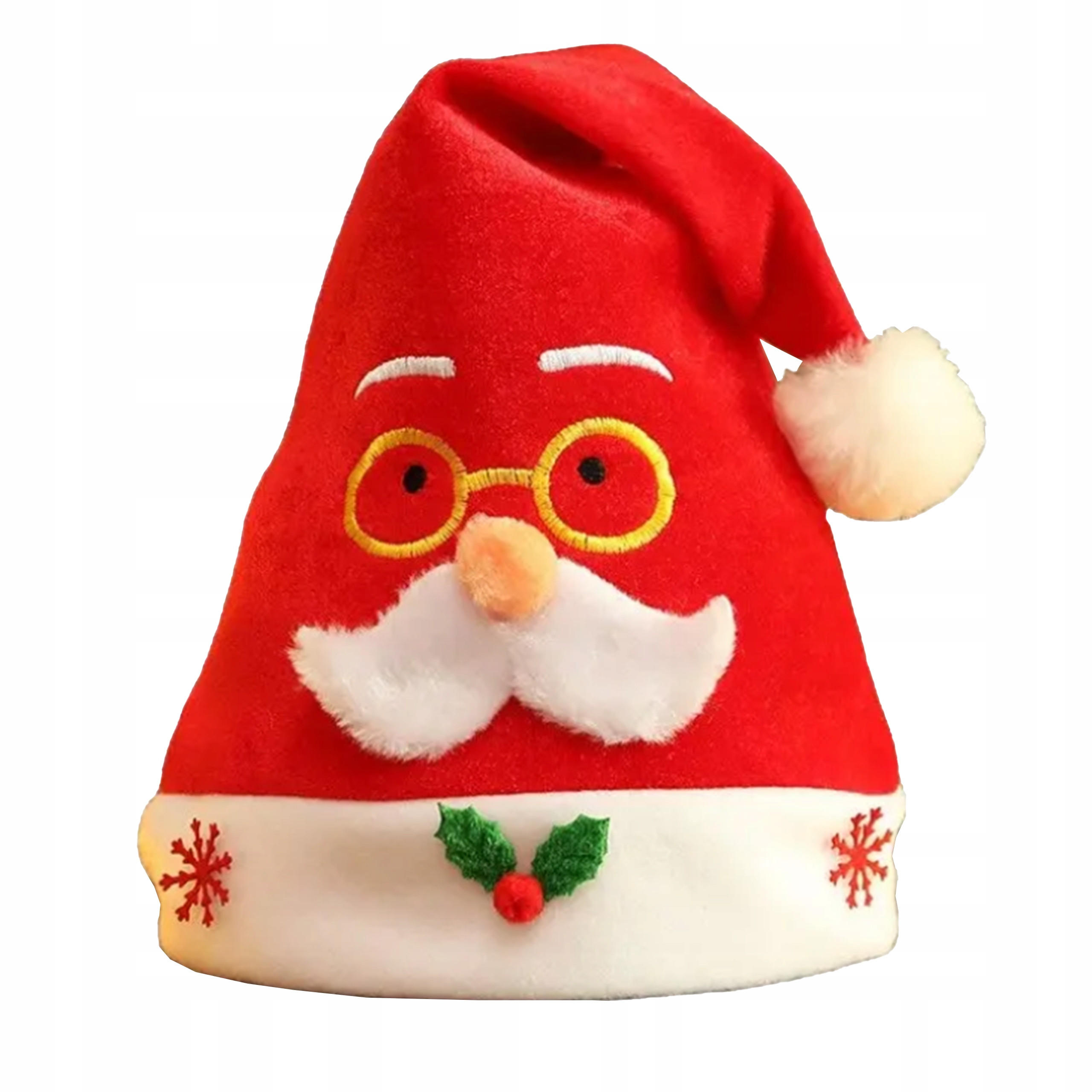 Krumad Weihnachtsmütze Dunkelgrau 15x38x15 cm