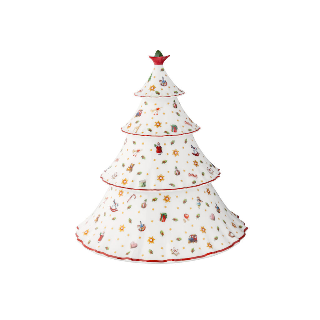 KEKSDOSE BAUM Toy's Delight bunt 30 cm - Multicolor, Keramik (27.5/30/27.8cm) - Villeroy & Boch