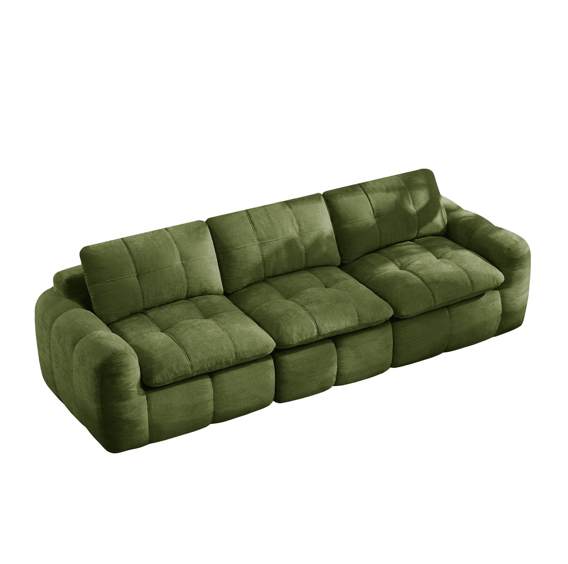 POHOVKA zo ženilky 264/97/68 cm zelená - zelená, textil (97/68/264cm) - Flora Grace