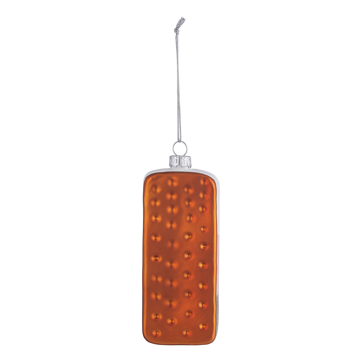 BAUMANHÄNGER Hang On Eissandwich - Braun, Glas (3/12/6cm) - Butlers