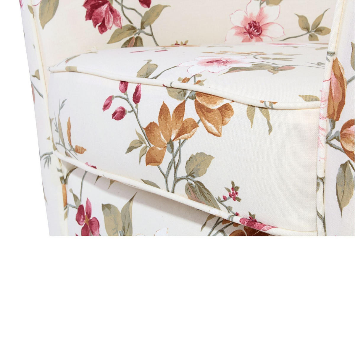 SESSEL Karine Bezug Flachgewebe Buche natur / weiß - Naturfarben/Weiß, Kunststoff (70/74/70cm) - 58aufmkessel
