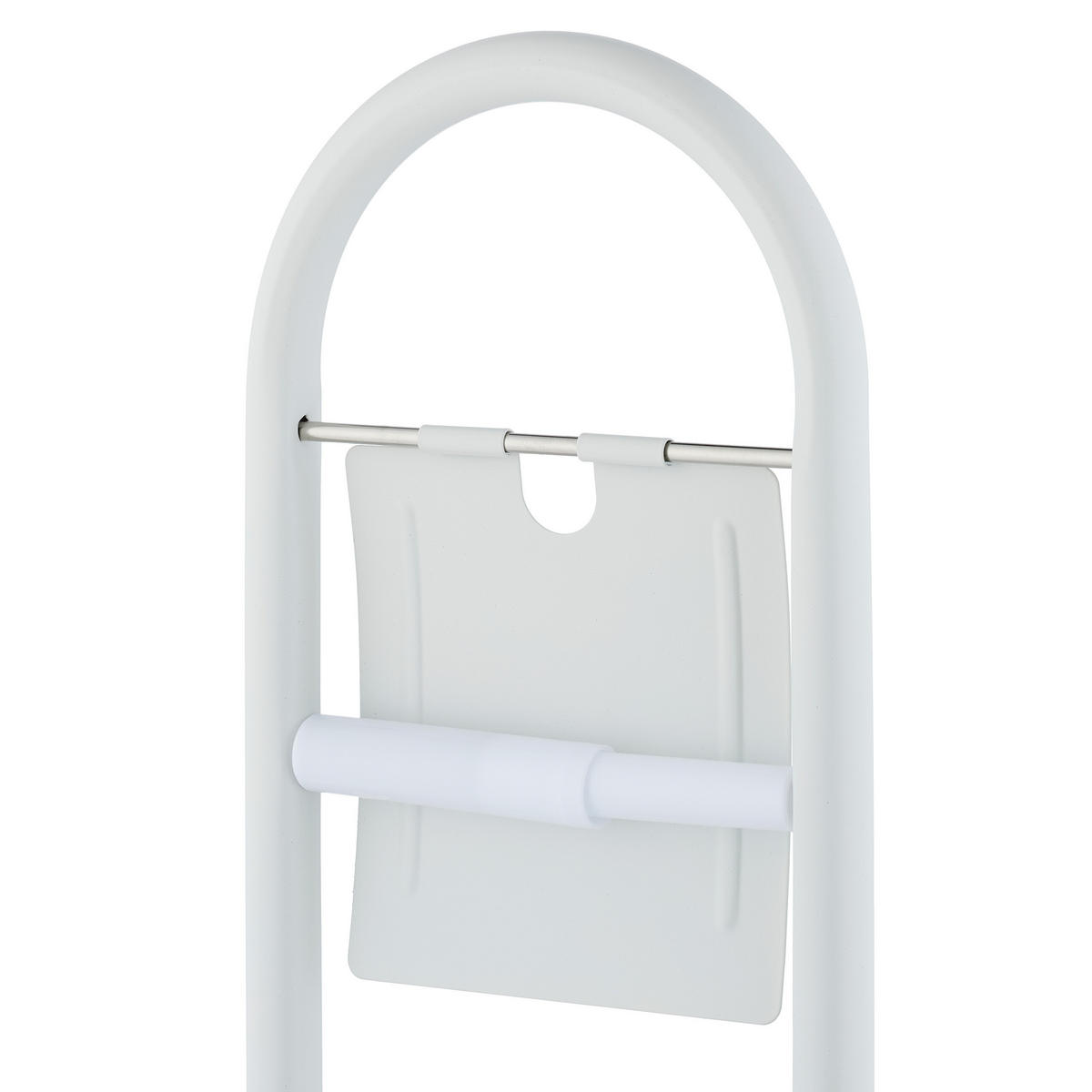 WC-GARNITUR - Weiß, Kunststoff/Textil (22/79/22cm) - Relaxdays
