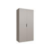DREHTÜRENSCHRANK Malaga 100 - Kaschmir, Holzwerkstoff (100/202/52cm) - MIRJAN24