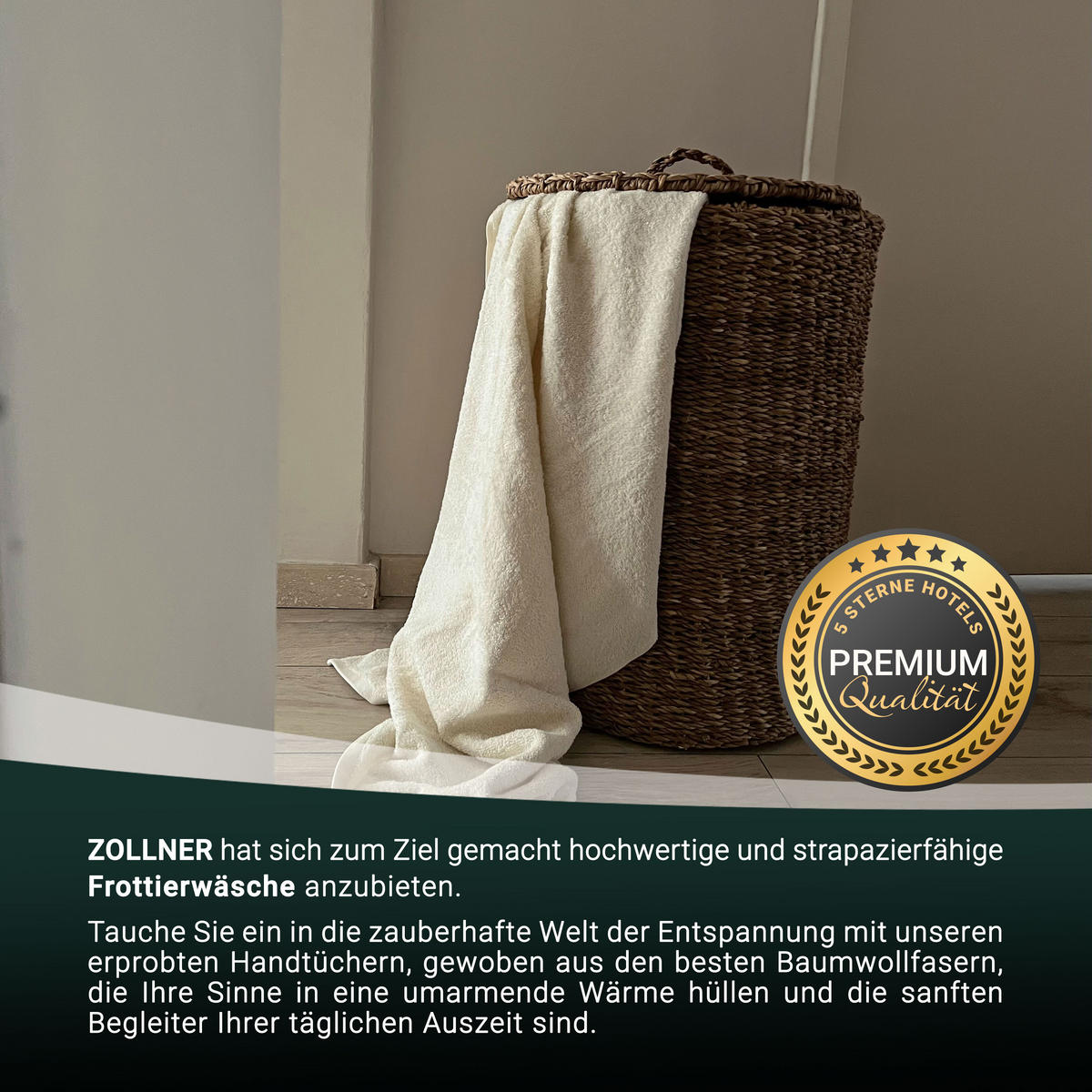 DUSCHTÜCHER, 2er-Set, 70x140 cm, 100% Baumwolle, Beige - Beige, Textil (70/140cm) - Zollner