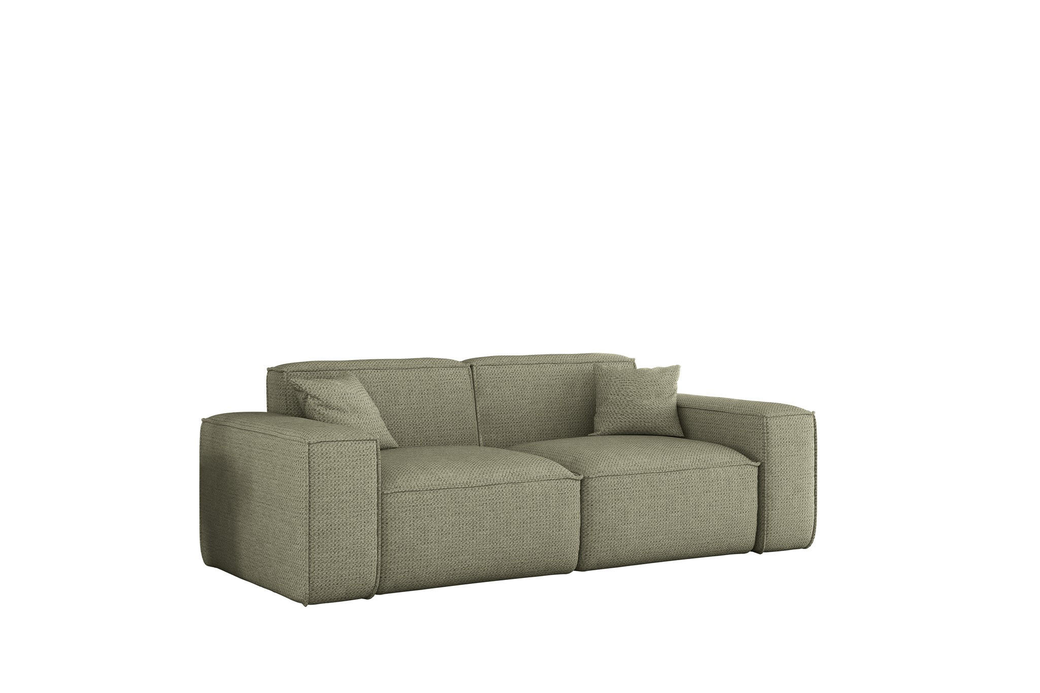 SOFA 2-sitzer Celes Premium In Artico - Grün, Holzwerkstoff/Textil (182/73/90cm) - Fun Möbel