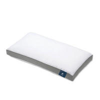 KOPFKISSEN kühlend COOL HEAD, Nackenstützkissen, 40x80 mit 6cm Aussensteg, Rücken- & Seitenschläfer - Weiß, Textil (40/80cm) - casimum