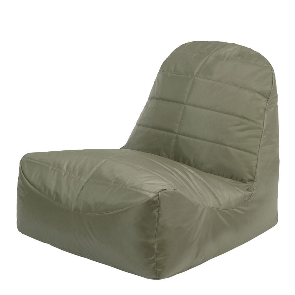 SITZSACK mit Rückenlehne Vista - Grün, Kunststoff (78/73/102cm) - Veeva