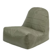 SITZSACK mit Rückenlehne Vista - Grün, Kunststoff (78/73/102cm) - Veeva