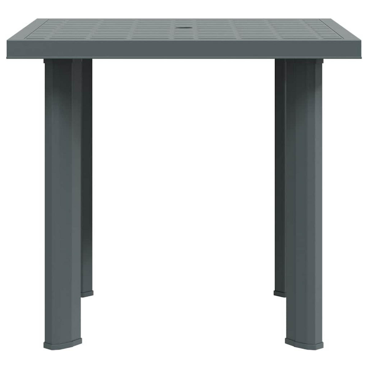 GARTENTISCH Grün 80/75/72 Cm Kunststoff - Grün, Kunststoff (80/75/72cm) - vidaXL