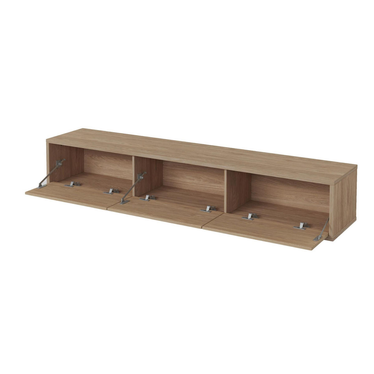 TV-LOWBOARD Moddern Eiche 180/32/36 cm - Beige, Holzwerkstoff (180/32/36cm) - Selsey