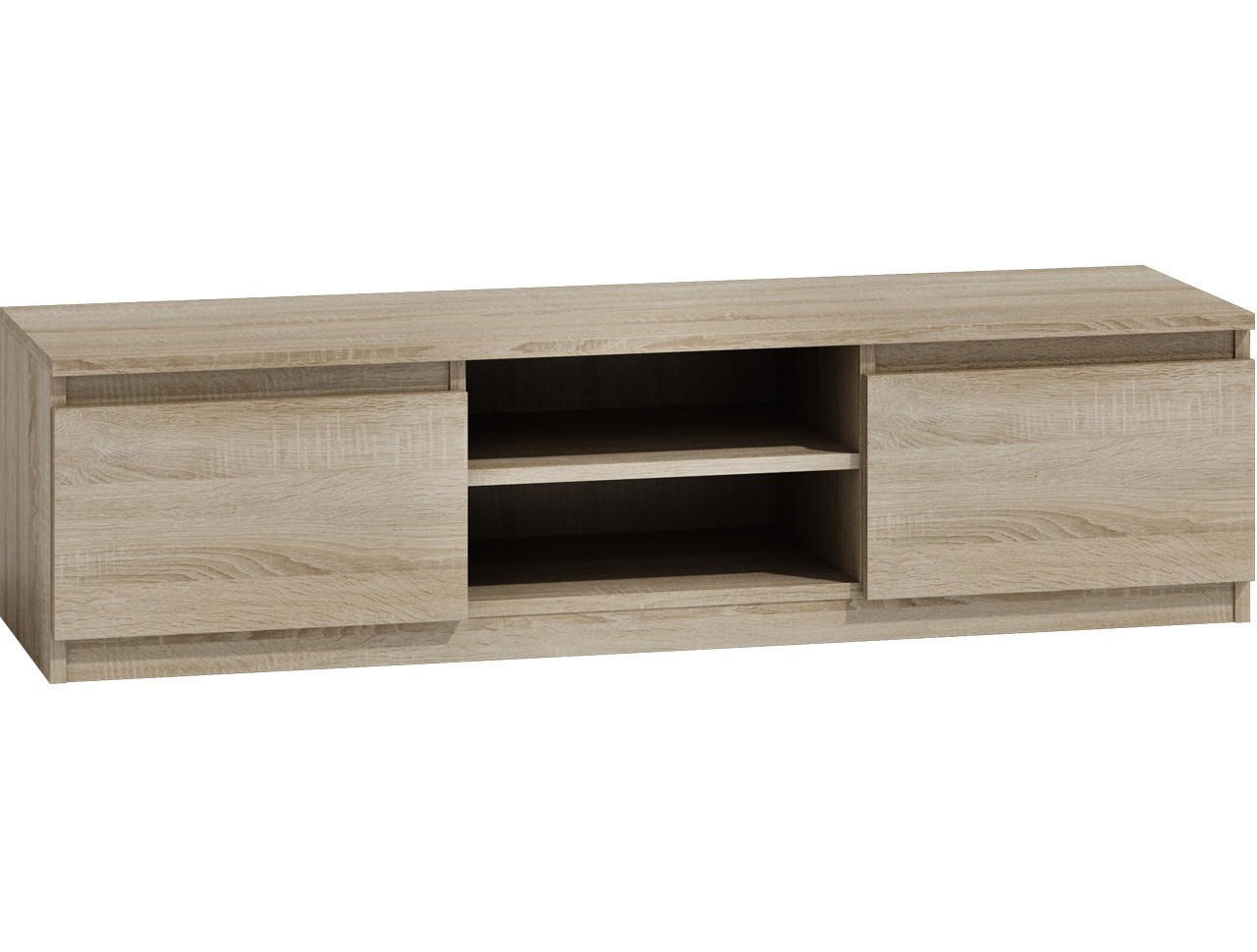 TV Lowboard Frank - Sonoma Eiche, Holzwerkstoff (140/36/40cm) - kommodly