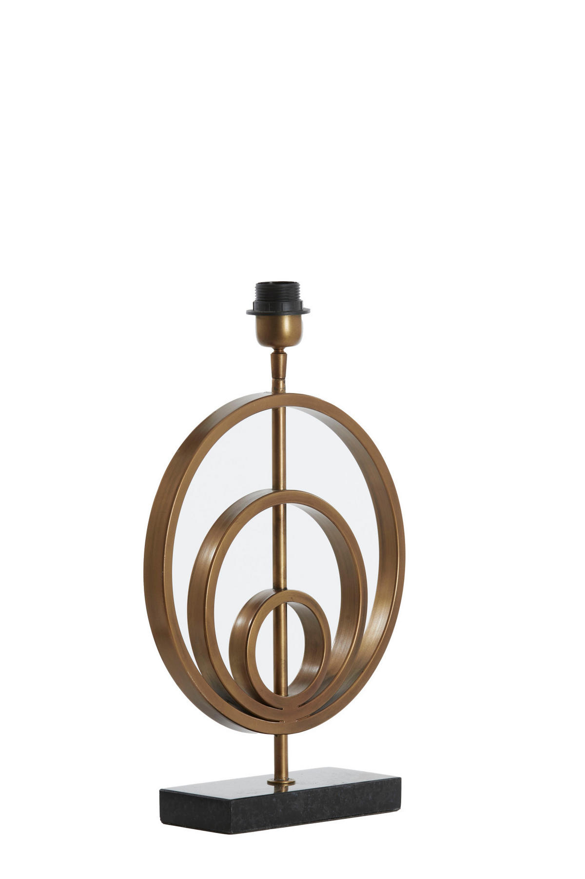 LAMPENFUSS Cassel Bronze Ø30/41 cm - Bronzefarben, Metall (30/9/41cm) - Light & Living