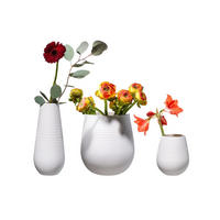 VASEN-SET Manufacture Collier weiß 3er Set - Weiß, Keramik (1cm) - Villeroy & Boch