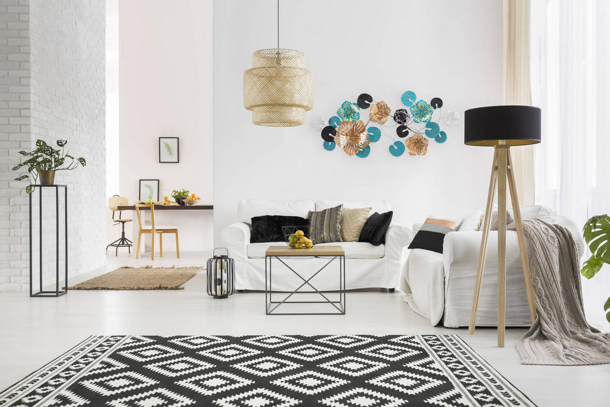 WANDDEKO Blau 157/70 cm - Blau, Metall (6.71/70/8cm) - KUNSTLOFT