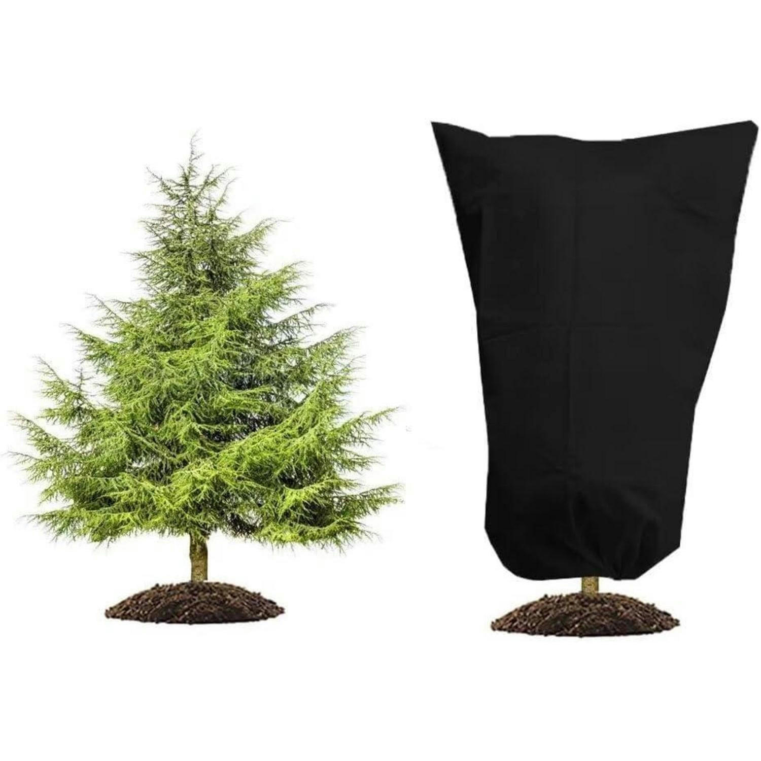PFLANZENSCHUTZHAUBE Winterschutz 80 x 100 cm Schwarz - Schwarz, Textil (10/5/15cm)