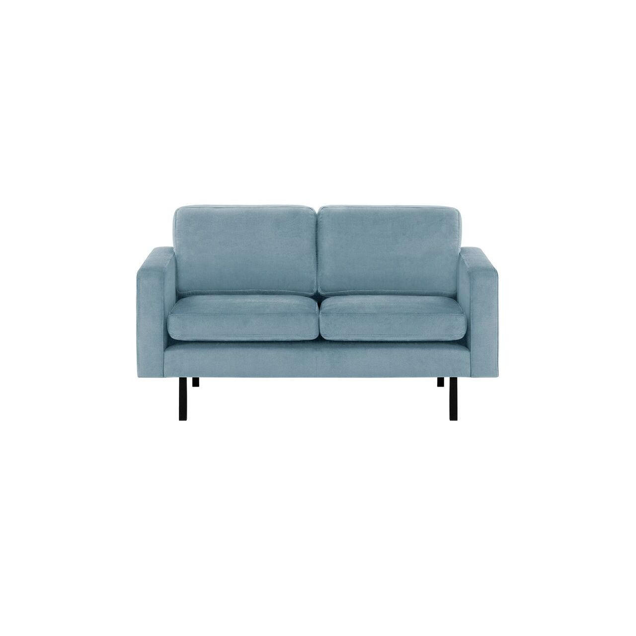 ZWEISITZER-SOFA Lioni-Kronos 31 - Hellblau, Holz/Textil (143/84/94cm)