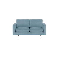 ZWEISITZER-SOFA Lioni-Kronos 31 - Hellblau, Holz/Textil (143/84/94cm)