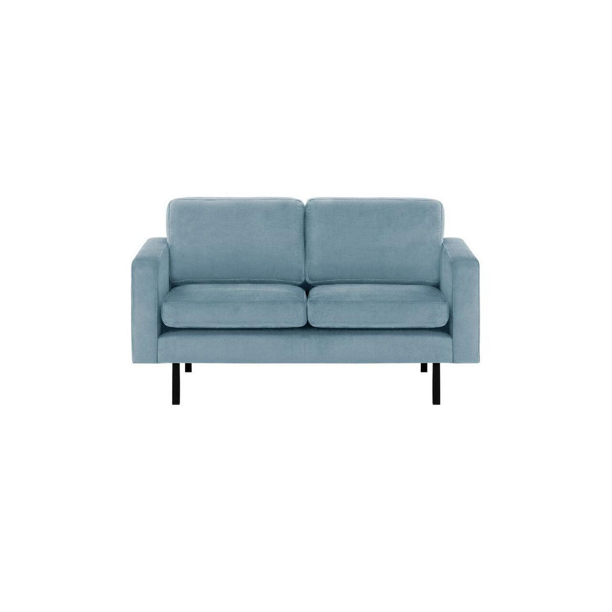 ZWEISITZER-SOFA Lioni-Kronos 31 - Hellblau, Holz/Textil (143/84/94cm)