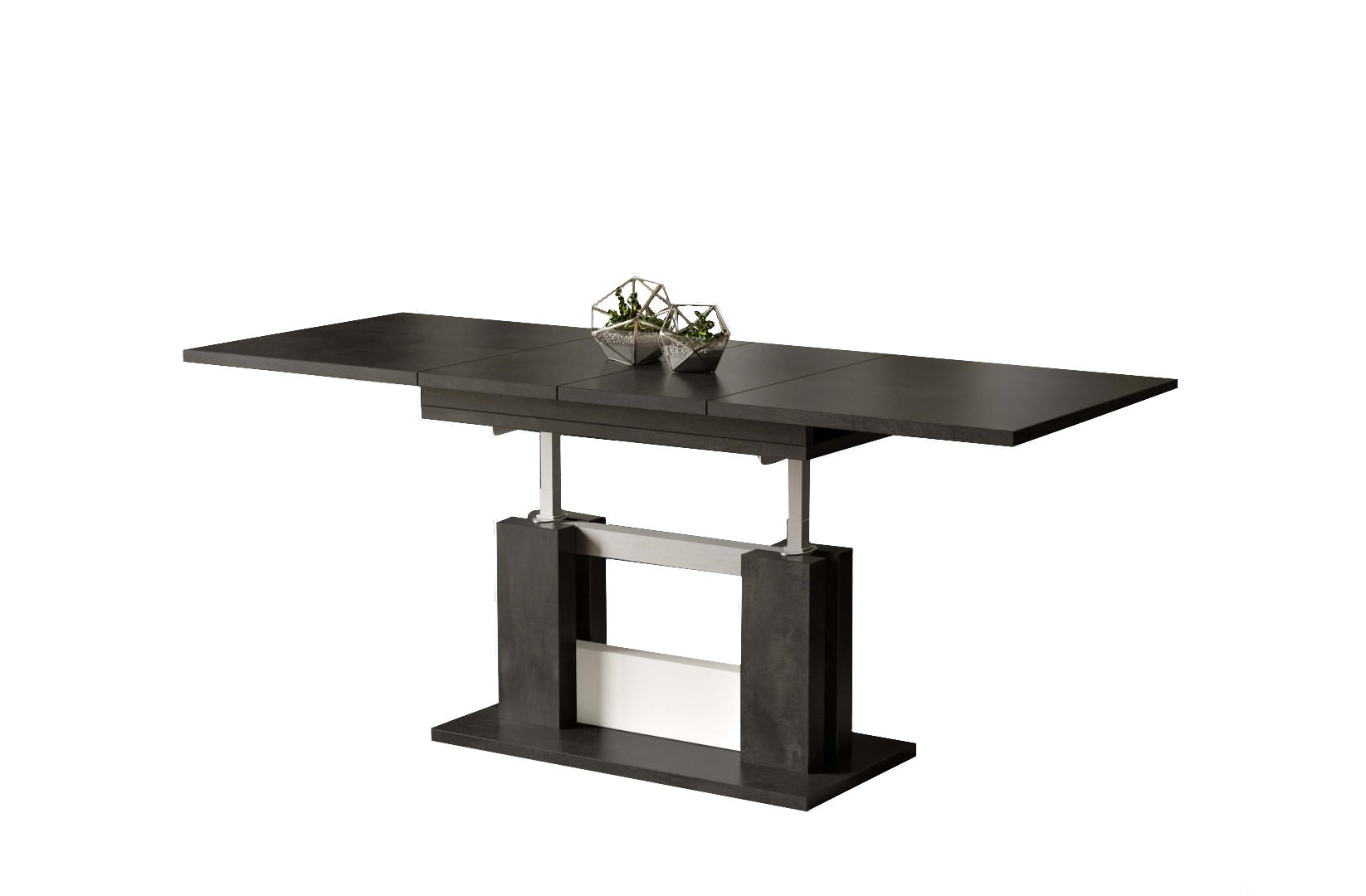 Endo-Moebel Couchtisch Graphit 65x58x110 cm