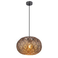 LED HÄNGELEUCHTE Metall Silber - Silberfarben, Metall (30/30/120cm) - Globo Lighting