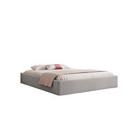 POLSTERBETT Casentico 200x200 cm, Grau - Grau, Textil (200/200cm) - Fedve