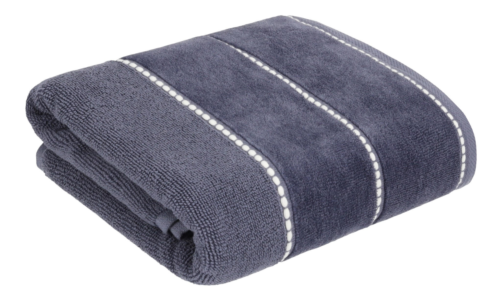 HANDTUCH Velly - Dunkelblau, Textil (50/90cm) - home&you
