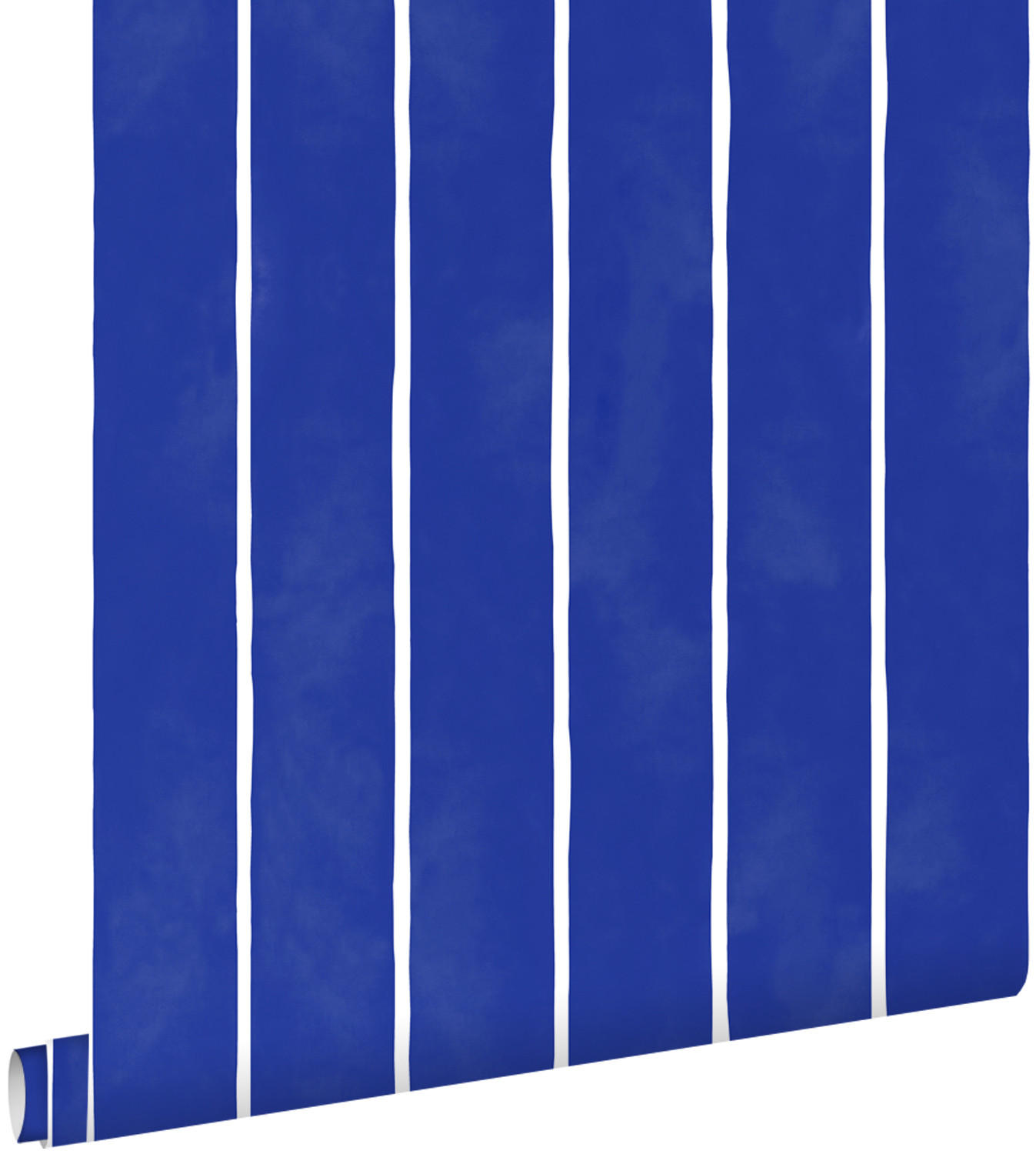 TAPETE Streifenmuster 50 x 900 cm - Blau, Papier (50/900cm) - ESTAhome