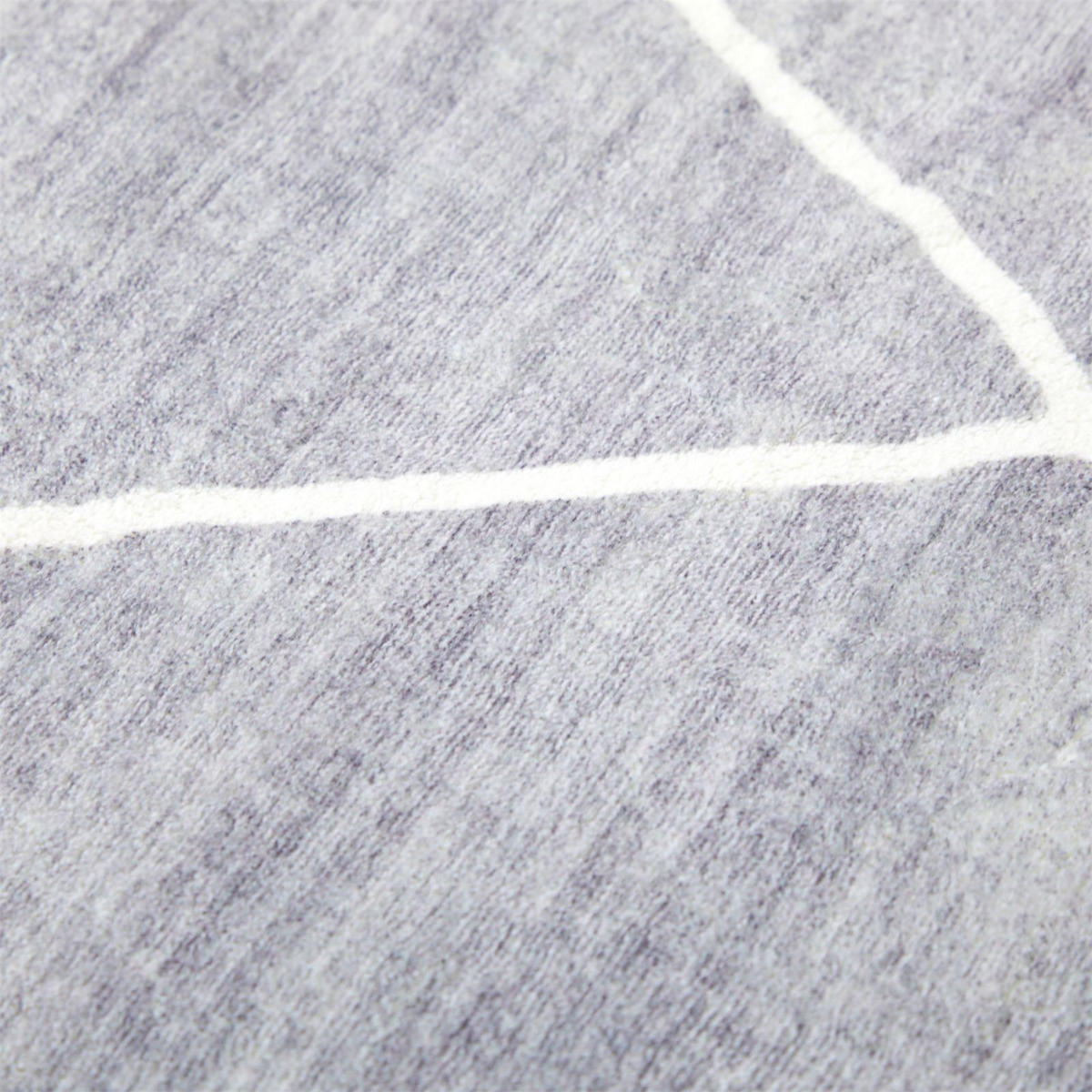 TEPPICH RHOMB - Grau, Textil (160/230cm) - IDIMEX