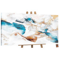 GEMÄLDE Smaragd auf Keilrahmen 200x100 cm - Multicolor, Holz (200/100cm) - YS-art gallery