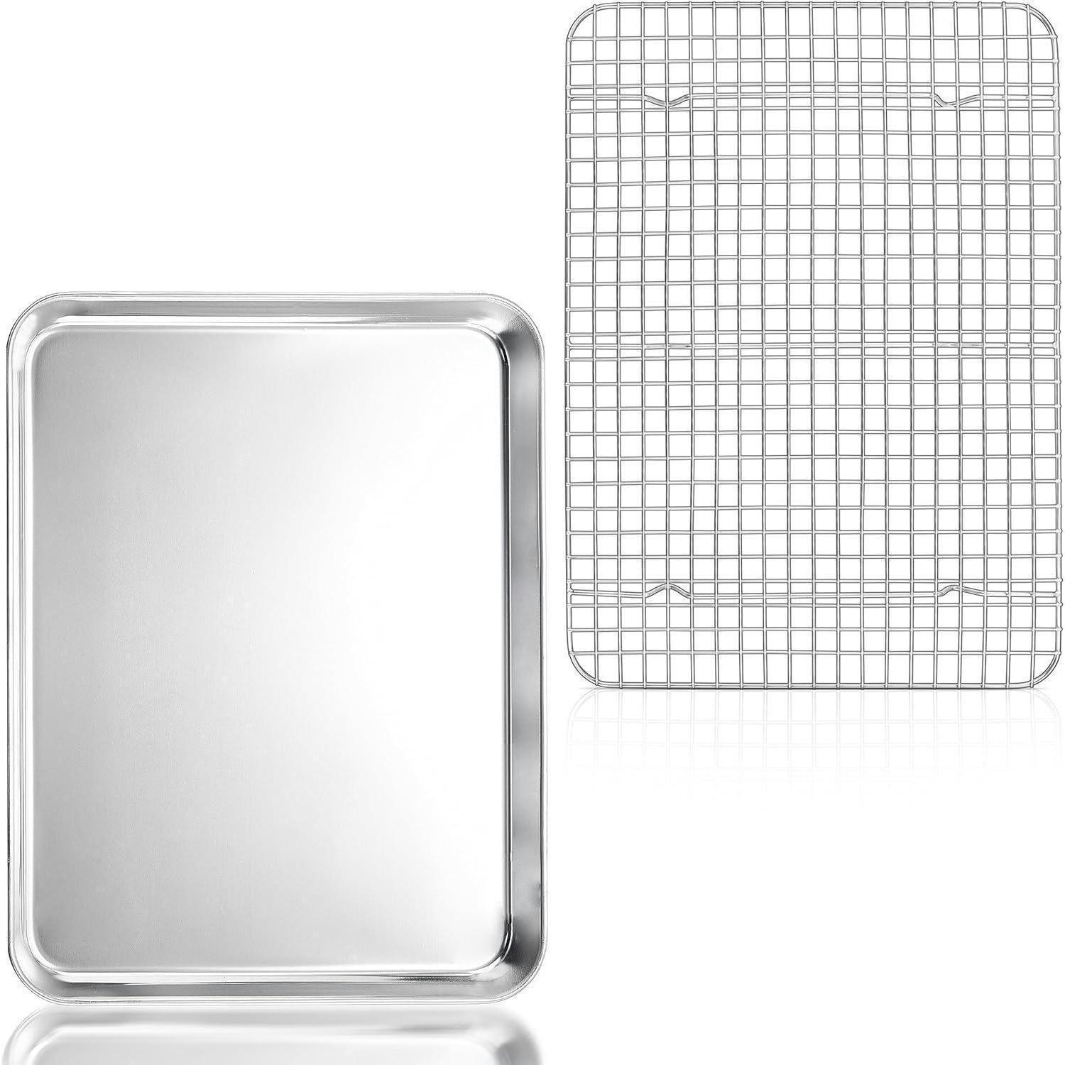 XXXLutz Backblech Silber 30.4x2.5x40.5 cm