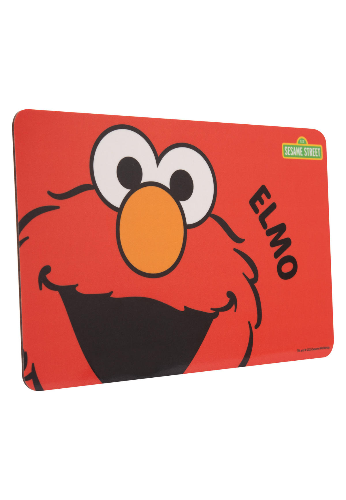 BRETTCHEN Sesamstraße Elmo Rot 14,5 x 23,5 cm - Rot, Kunststoff (14.5/23.5cm) - United Labels