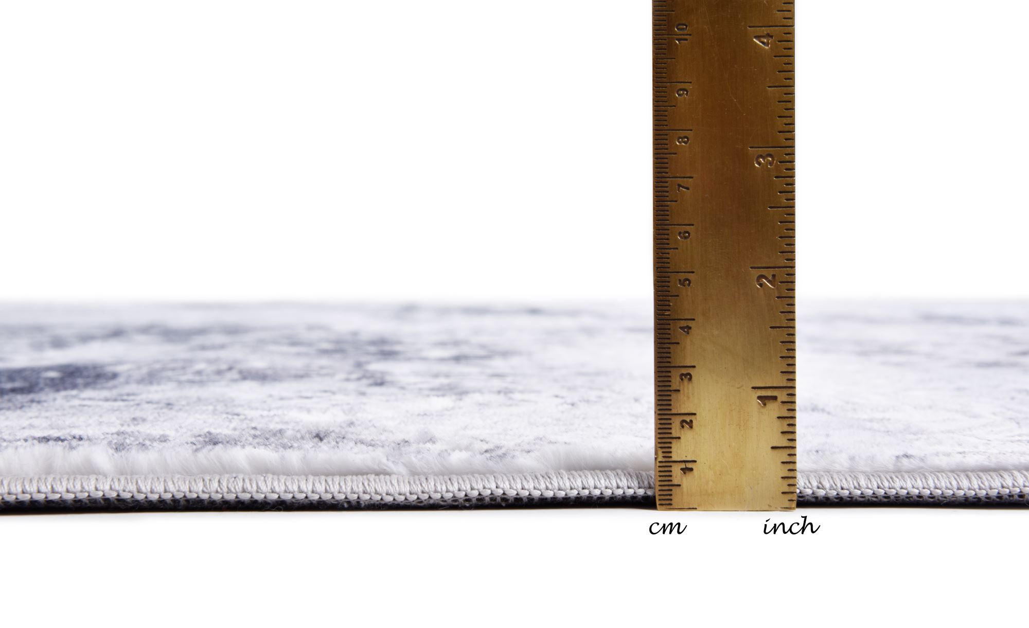 Thumbnail - Gino Falcone Kurzflorteppich, Grau, Textil, Abstrakt, Rechteckig, 160x230 cm, für Fußbodenheizung geeignet, Teppiche & B...