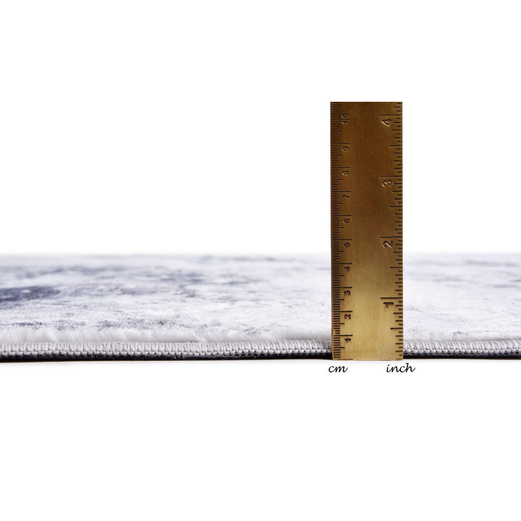 Thumbnail - Gino Falcone Kurzflorteppich, Grau, Textil, Abstrakt, Rechteckig, 90x160 cm, für Fußbodenheizung geeignet, Teppiche & Bö...