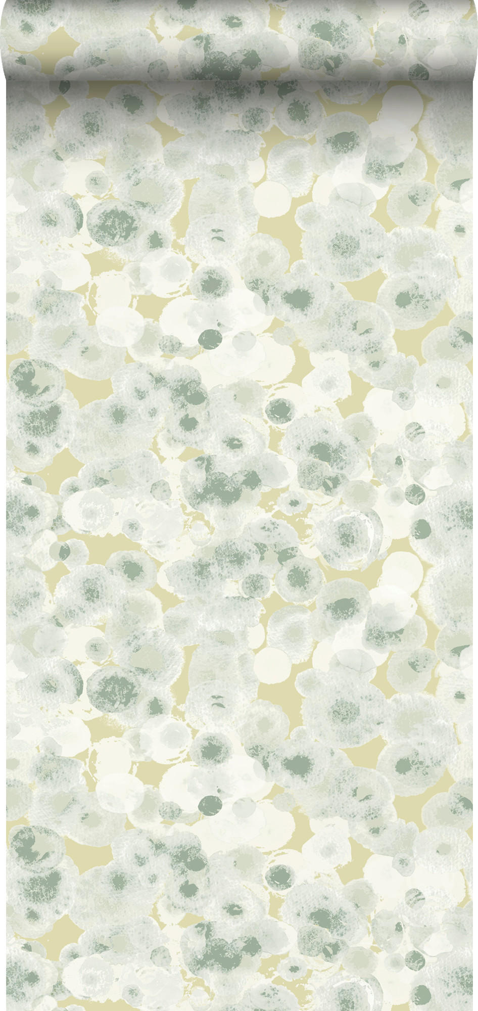 TAPETE grafisches Motiv - Grün, Papier (53/1000cm) - Sanders & Sanders