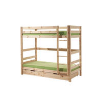 ETAGENBETT PINO Beige 106x210x182 cm - Beige, Holz - FURNLUX