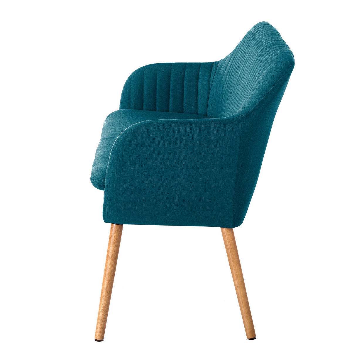 KÜCHENSOFA - Petrol, Eichenholz/Holz (130/85/62cm) - home24