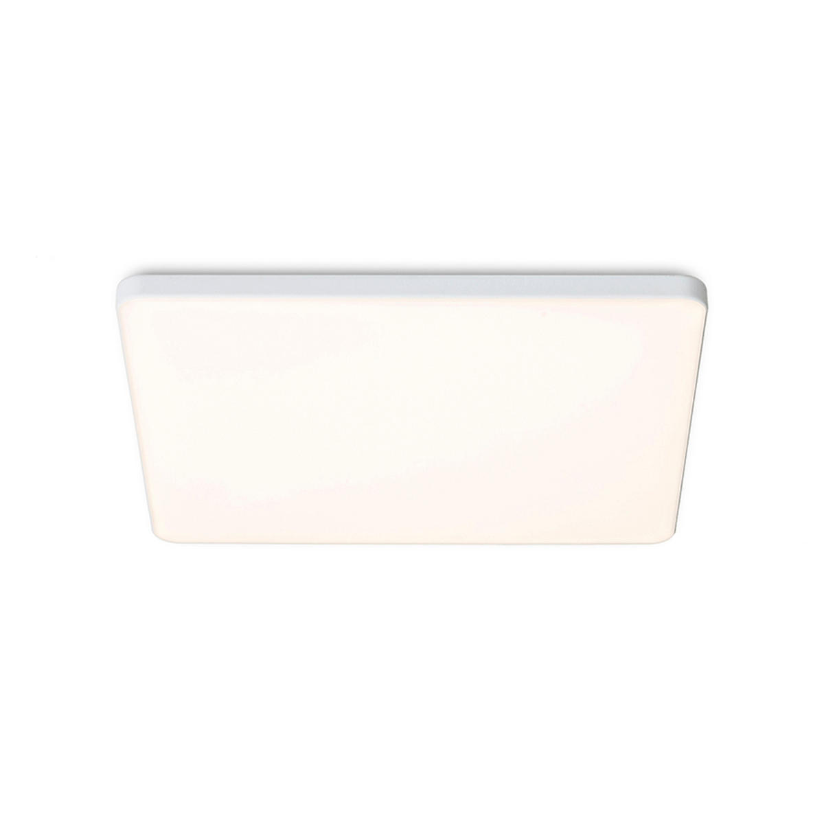 EINBAULEUCHTE BJORK SQ 20 Weiß 18 W - Weiß, Metall (20/20/2cm) - Rendl