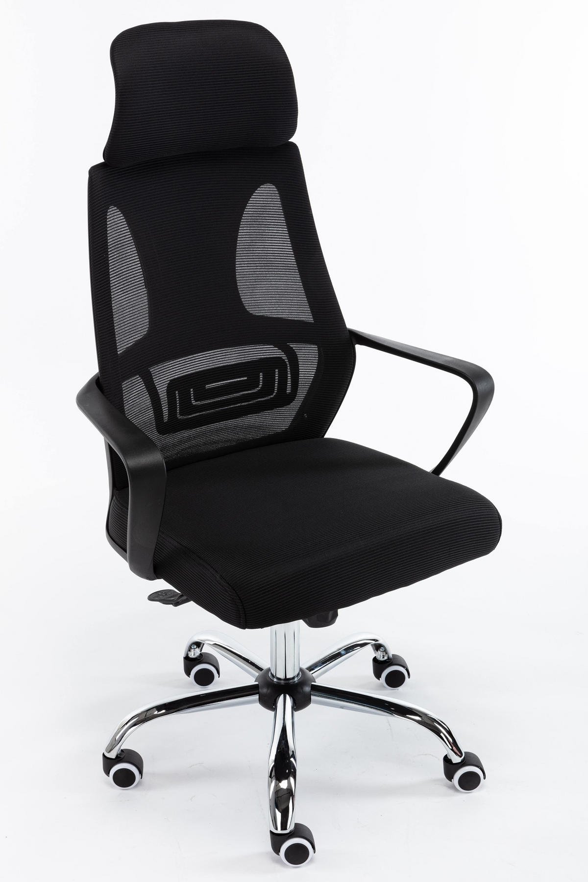 DREHSESSEL NIGEL - SCHWARZ - Schwarz, Holzwerkstoff (68/127/52cm) - CDF