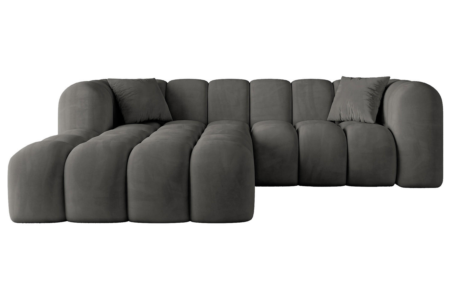 Altdecor Ecksofa Anthrazit 231x173 cm