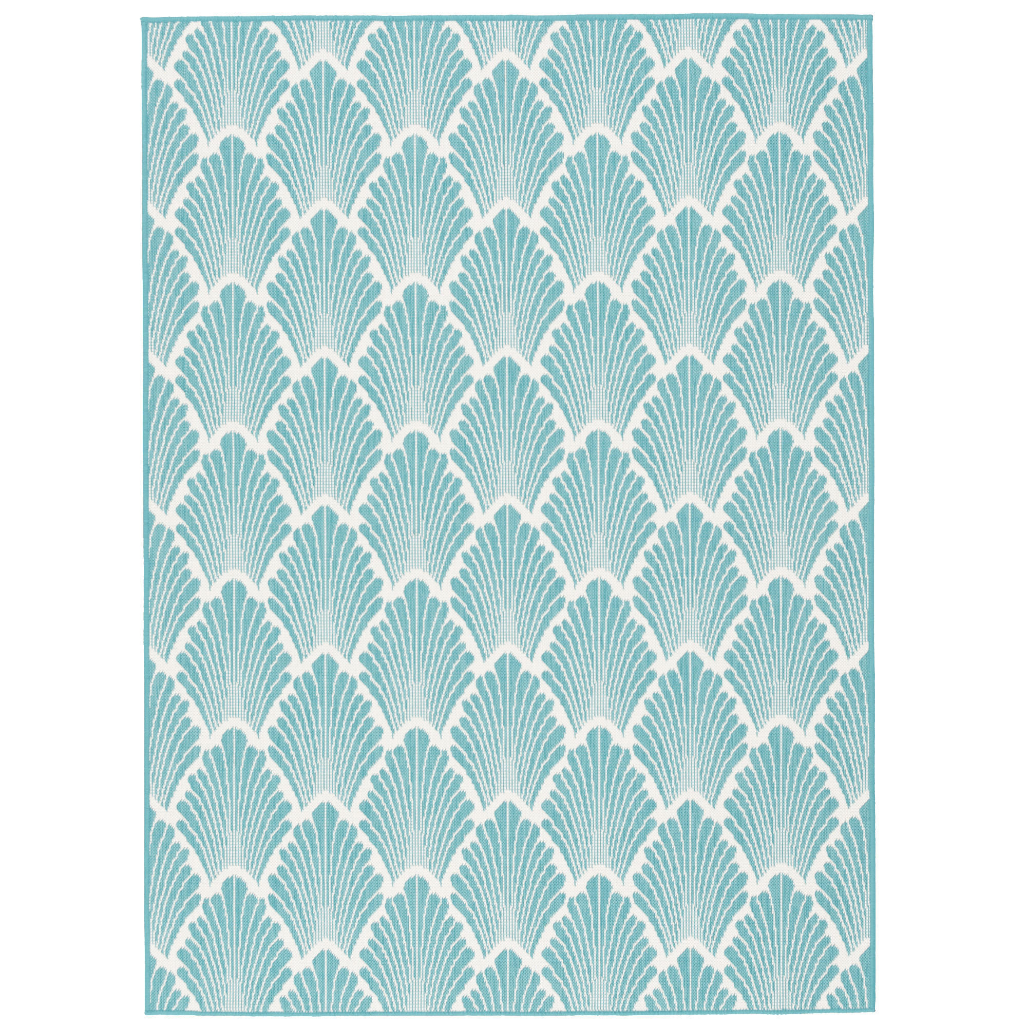 IN- UND OUTDOOR TEPPICH BEIDSEITIG CAPE COD MODERN - Mintgrün, Textil (160/220cm) - Pergamon