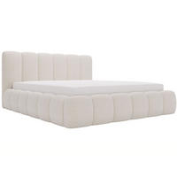 POLSTERBETT Cloud 180x200 Bouclé-Stoff Beige - Beige, Textil (180/200cm) - Graingold