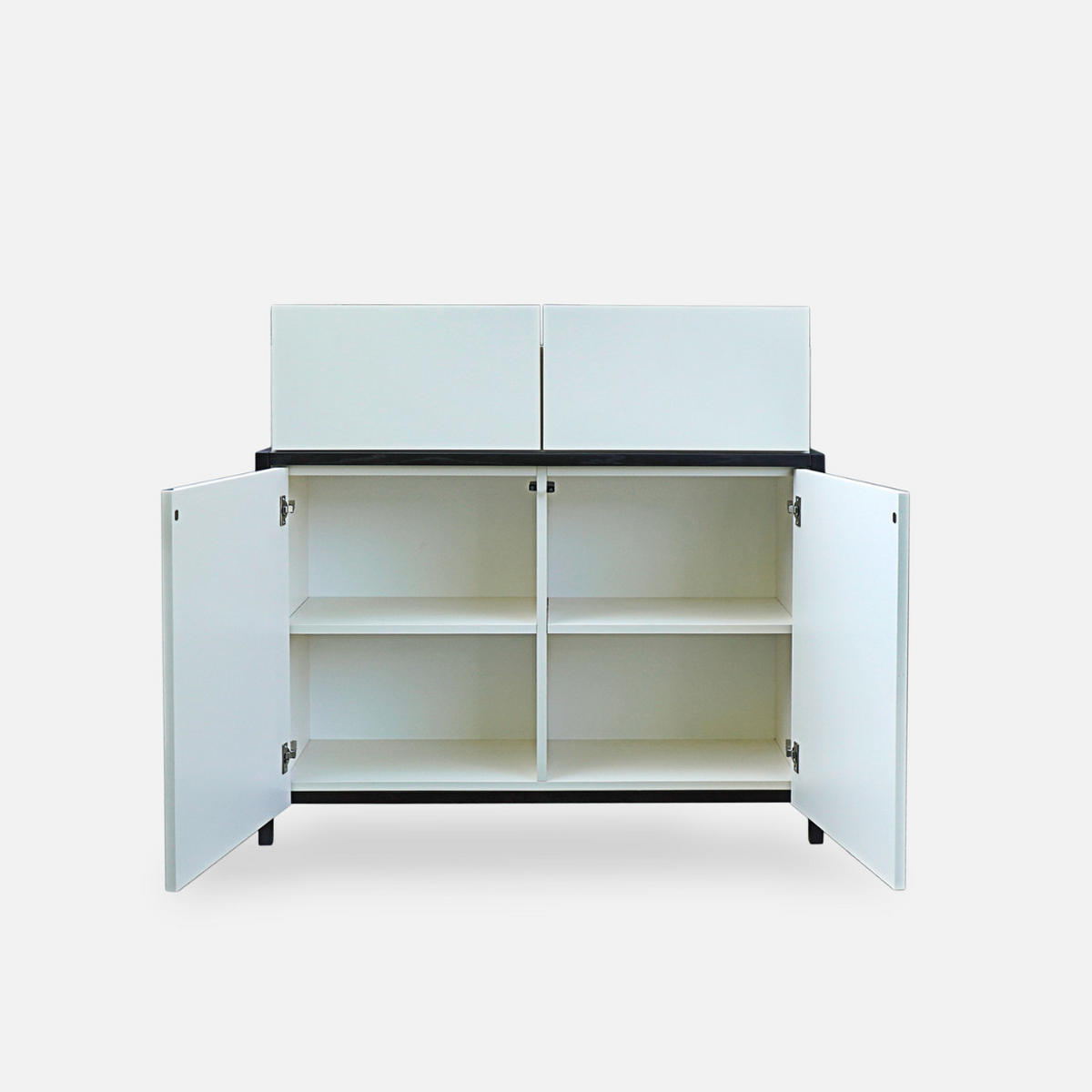 KOMMODE für das Wohnzimmer oder Schlafzimmer BOSTON - Eichefarben, Holz (105/100/35cm) - Rawood Furniture