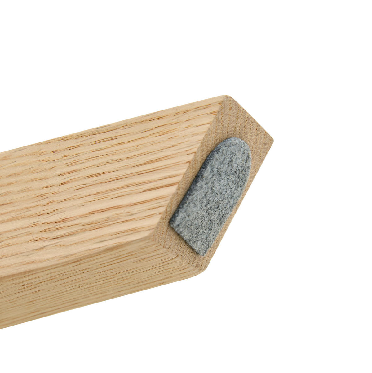 DREHSTUHL 2er-Set 360° drehbar Sitzfläche 48 x 45 cm Stoff Hellgrau - Hellgrau, Holz (48/85/45cm) - Meubliv