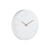 WANDUHR Calma 3.8/30/30 cm - Weiß, Kunststoff (30/30/3.8cm) - Karlsson