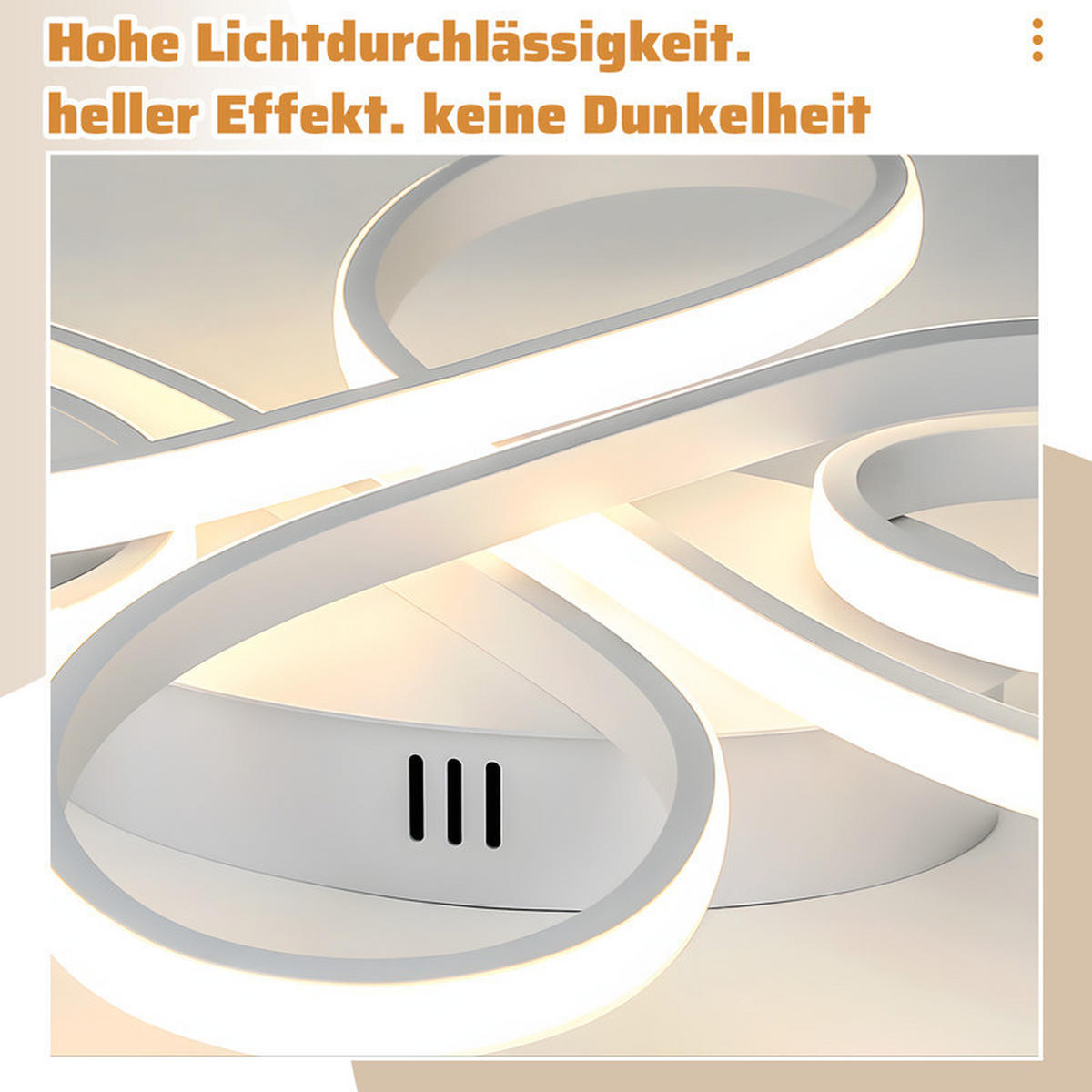 LED-DECKENLEUCHTE Filderstadt II 40/26.5/3.5cm - Weiß, Metall (40/26.5/3.5cm) - Nettlife