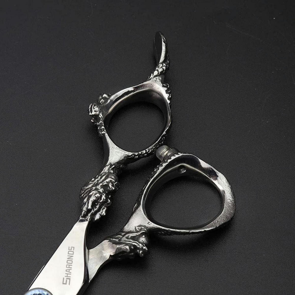 FRISEURSCHEREN Set 6 Zoll JP440c Edelstahl Präzises Schneiden Ergonomisch - Silberfarben, Metall (6/1.5/22cm)