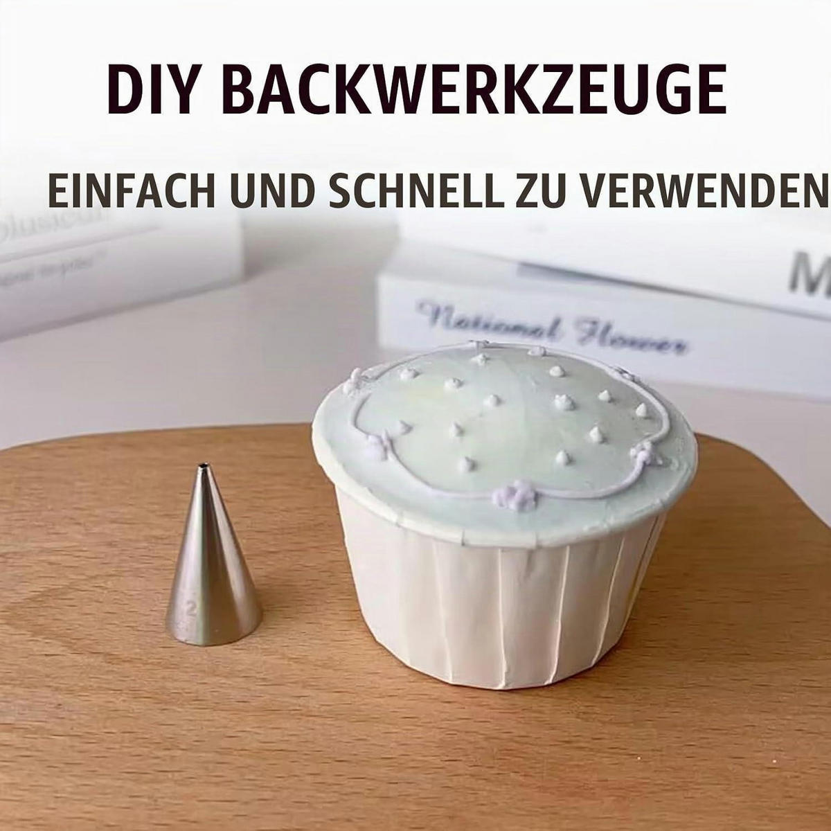 SPRITZTÜLLEN Set 7-teilig Edelstahl rund - Silberfarben, Metall (1/1/1cm)