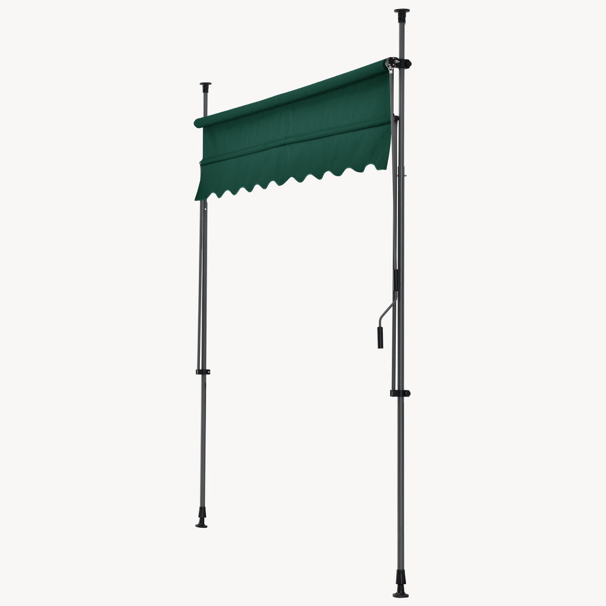 KLEMMMARKISE Stem - Dunkelgrün, Textil/Metall (250/309/120cm) - pro.tec